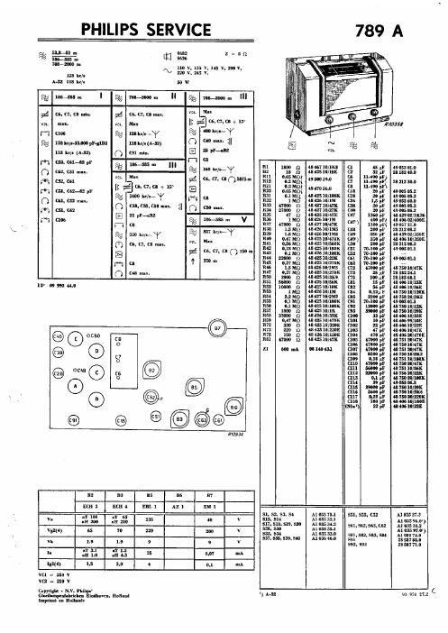 philips 789 a service manual