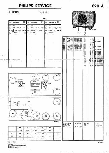philips 820 a service manual