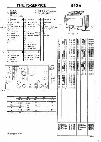 philips 845 a service manual