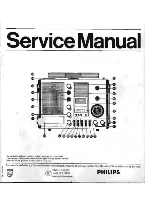 philips 90 al 990 service manual