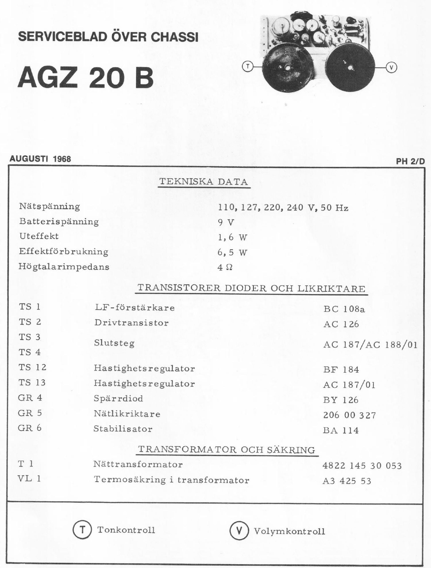 philips agz 20 b service manual