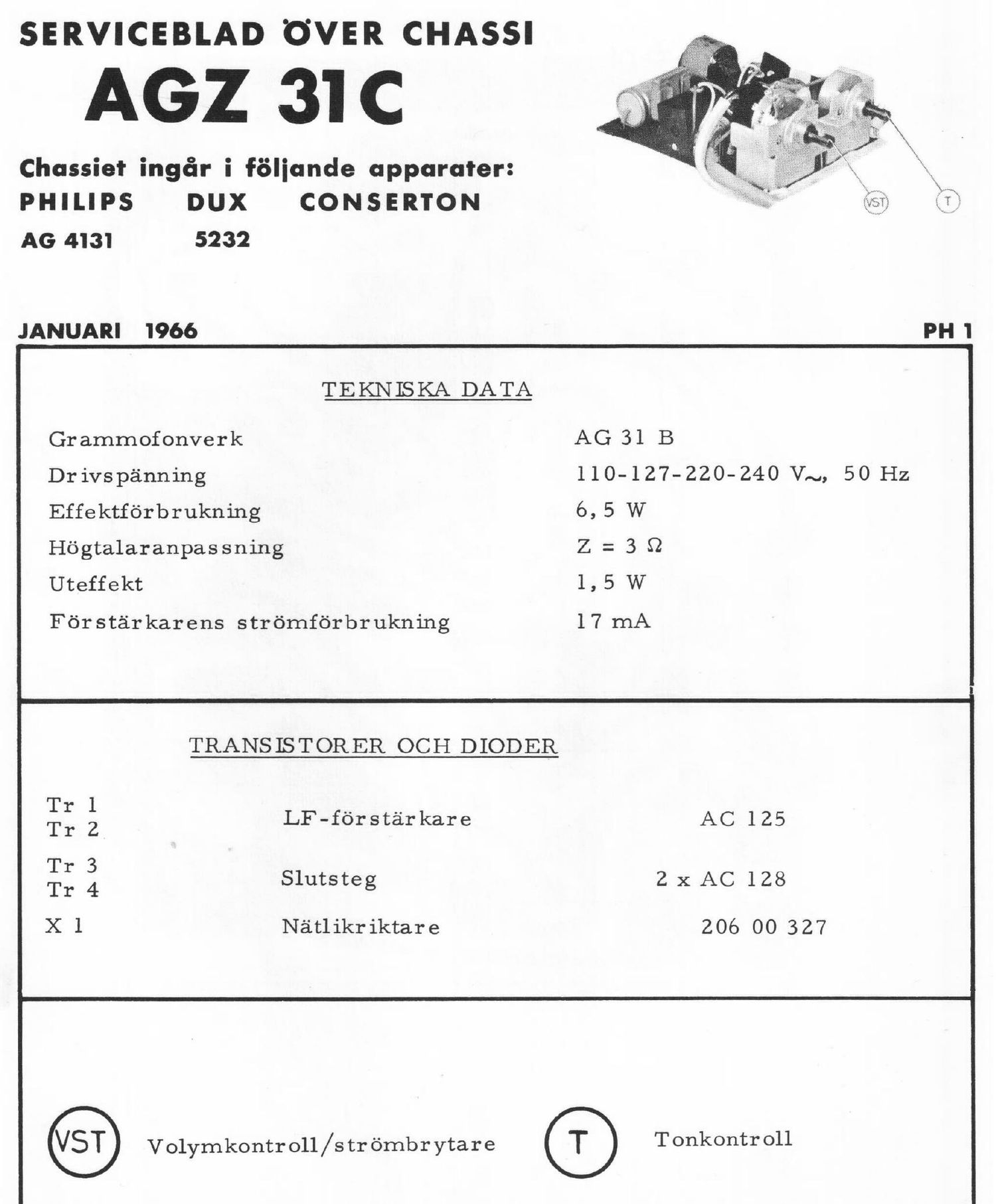 philips agz 31 c service manual