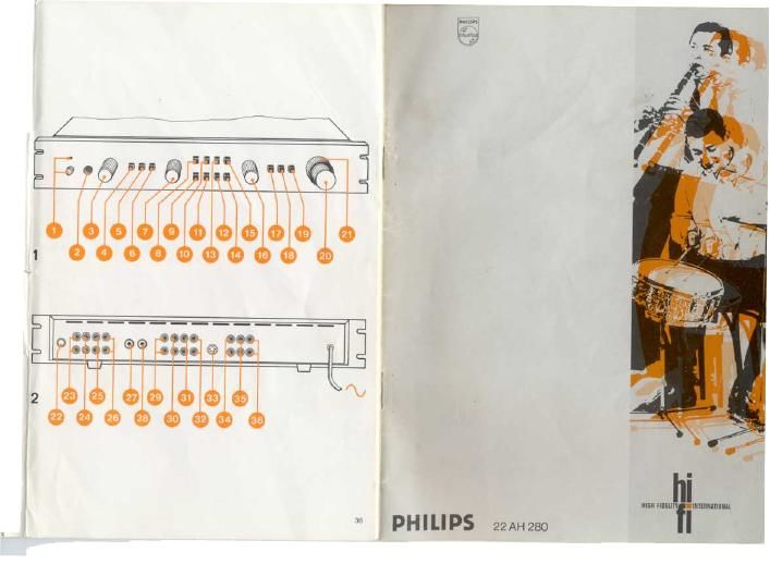 philips ah 280 owners manual