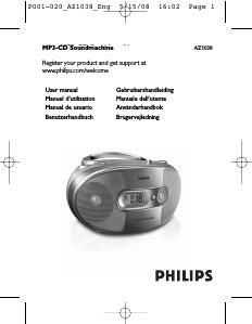 philips az 1038 owners manual