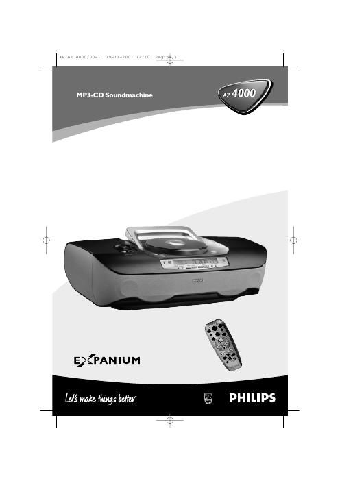 philips az 4000 owners manual