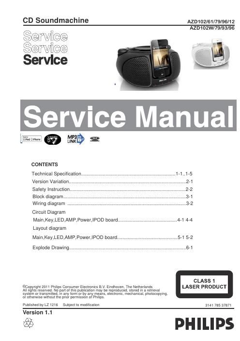 philips az d 102 service manual