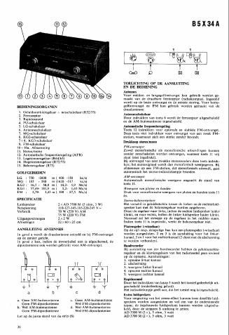 philips b 5 x 34 a service manual