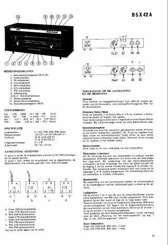 philips b 5 x 42 a service manual