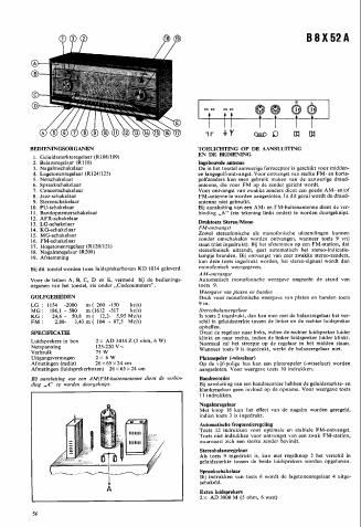 philips b 8 x 52 a