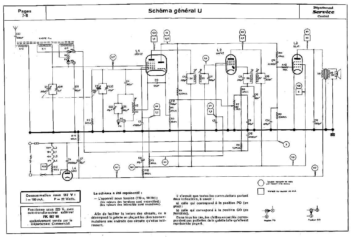 philips bf 102 u schematic