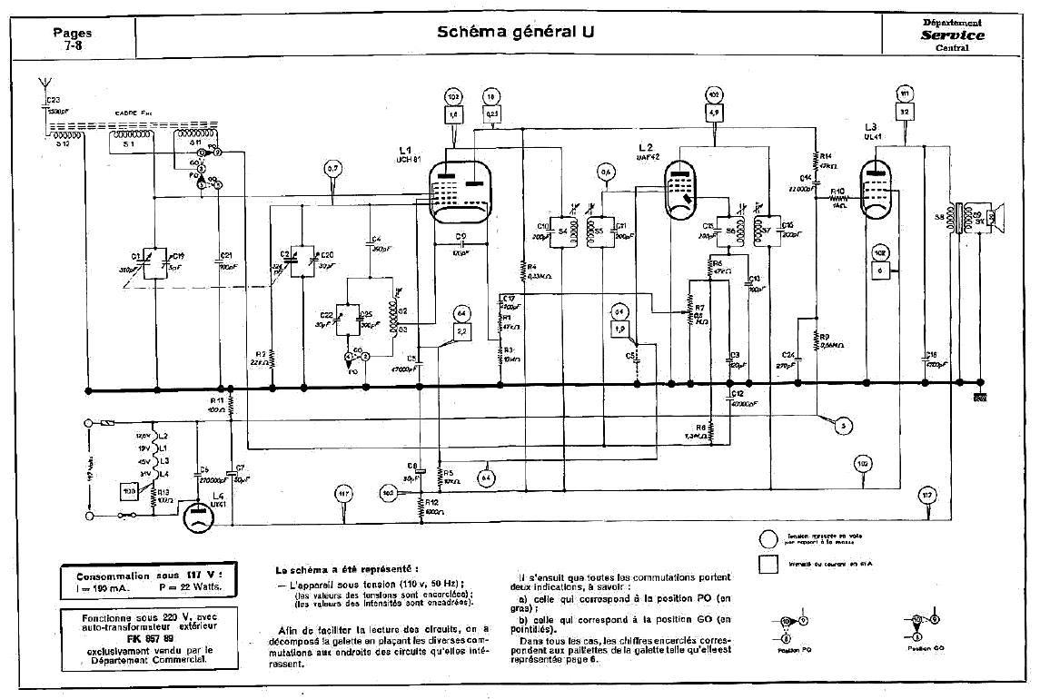 philips bf 102 u schematic