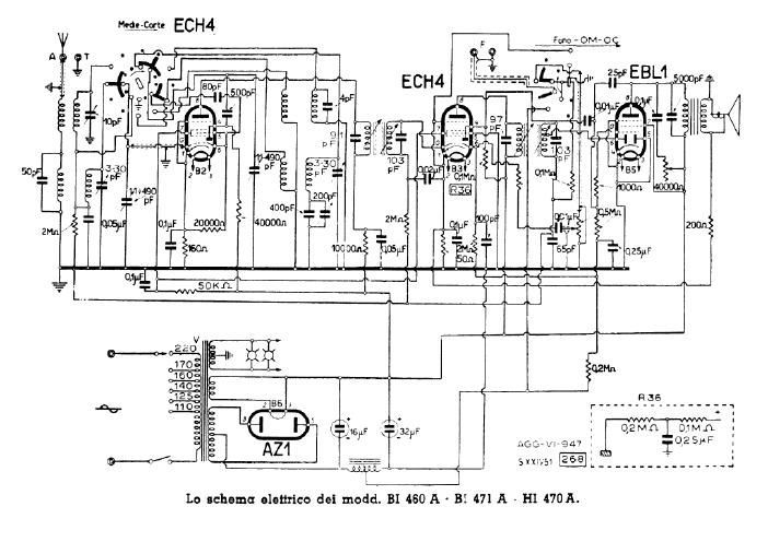 philips bi 460 a bi 471 a hi 470 a