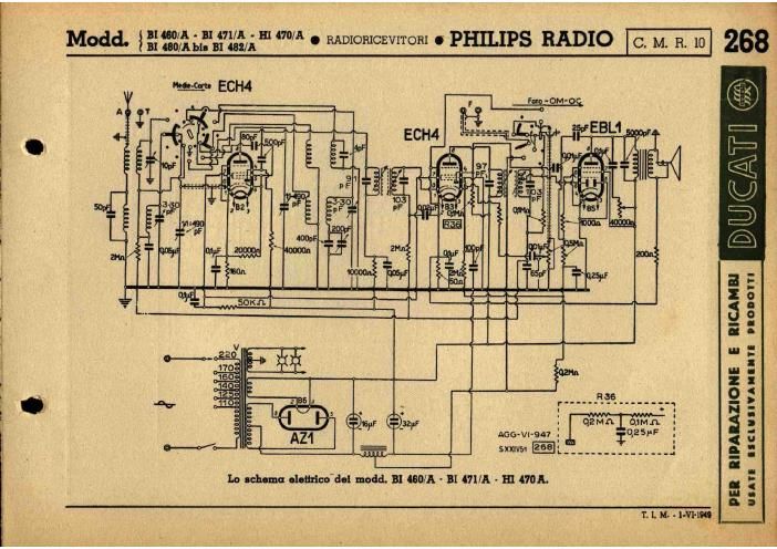 philips bi 460 a bi 471 a hi 470 a 2