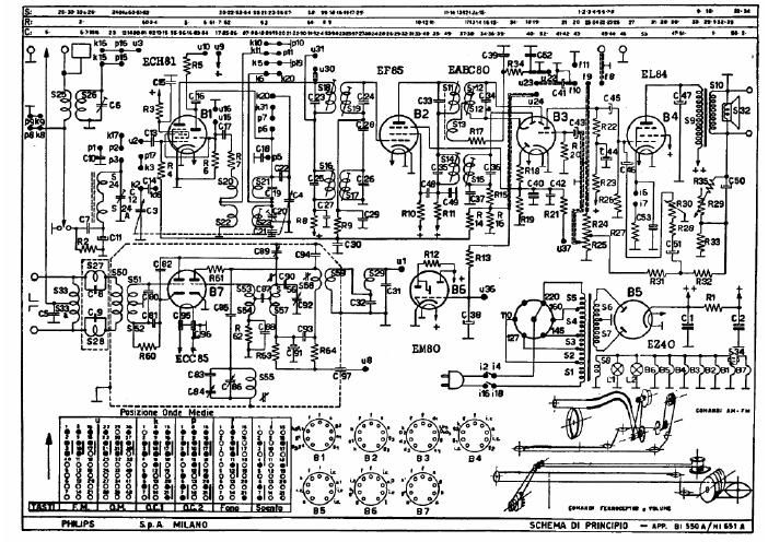 philips bi 550 a hi 651 a