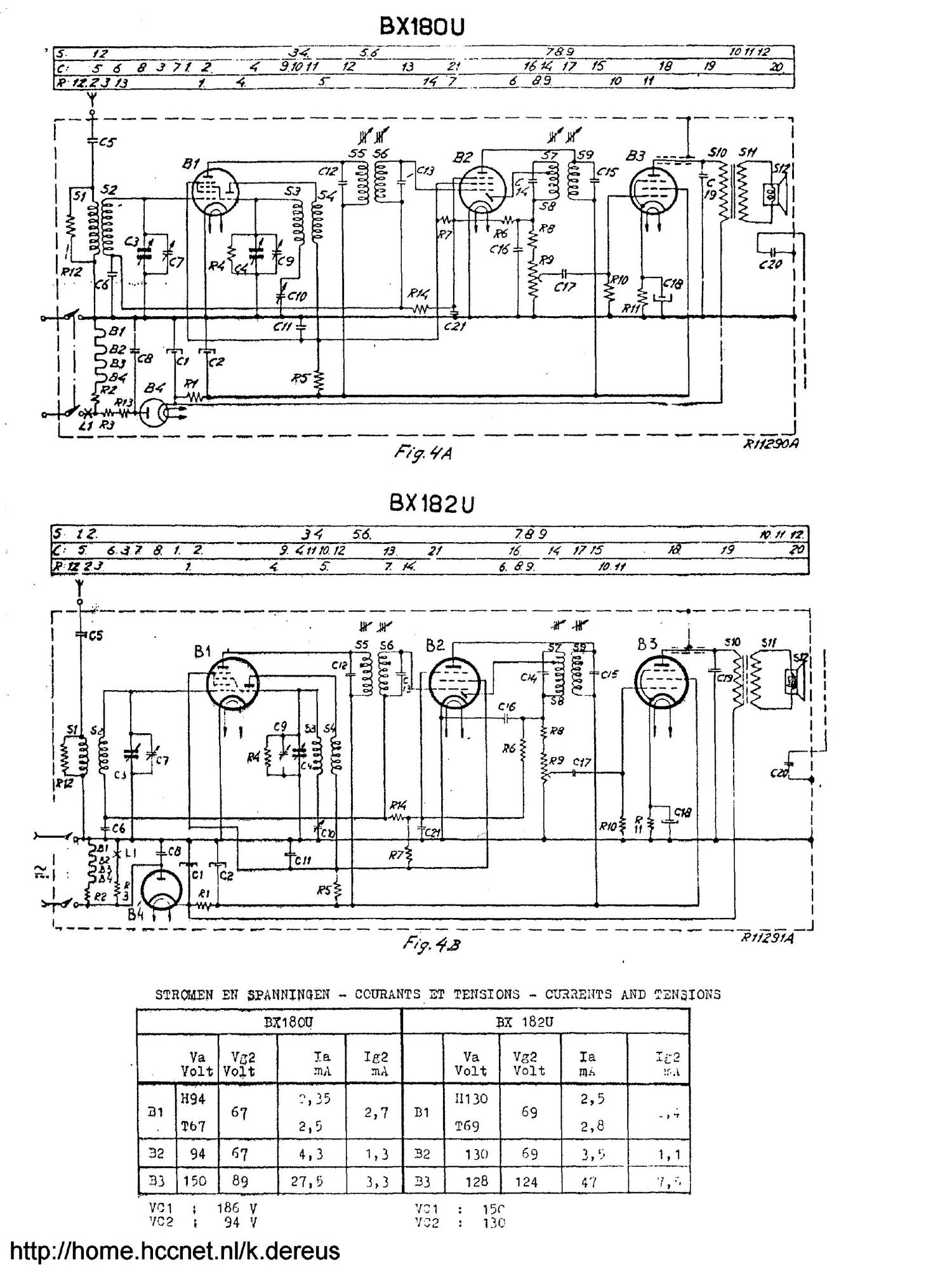 philips bx 180 182