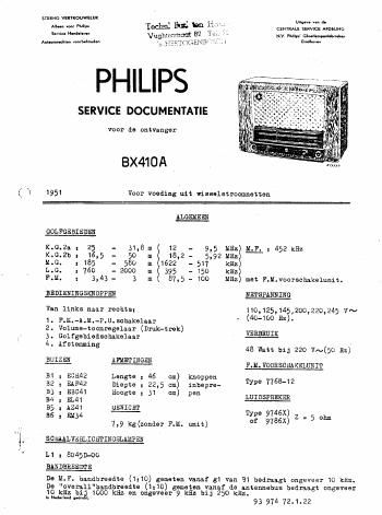 philips bx 410 a