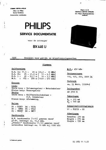 philips bx 446 u