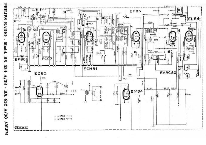 philips bx 534 a bx 632 a