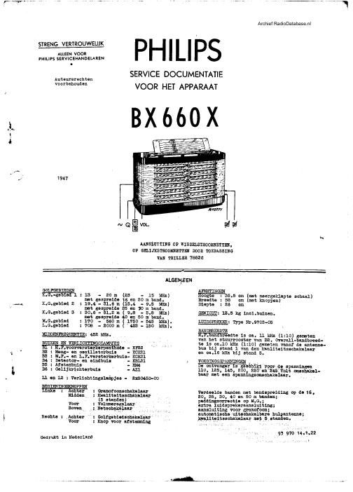 philips bx 660 x