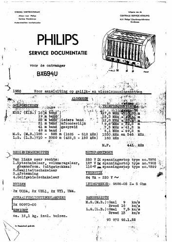 philips bx 694 u