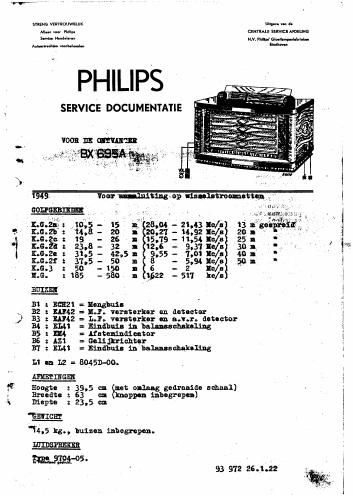 philips bx 695 a