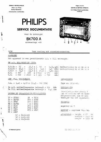 philips bx 700 a