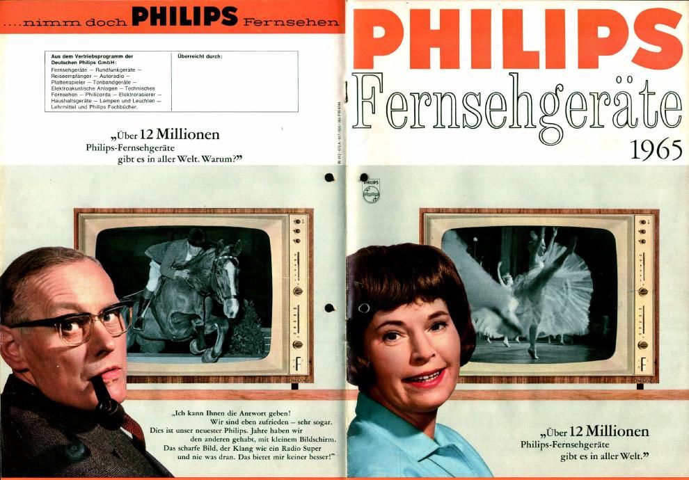 philips 1965 TV