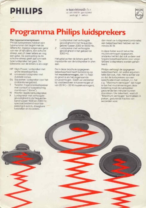 philips catalogue 1985
