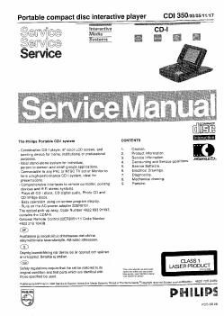 philips cdi 350 service manual