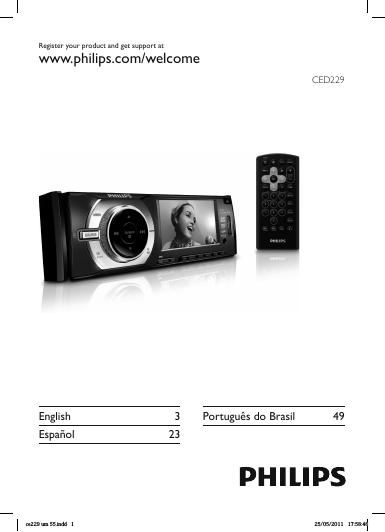 philips ced 229 owners manual