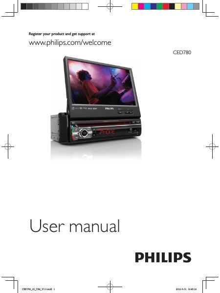 philips ced 780 owners manual