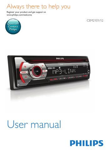 philips cem 2101 owners manual