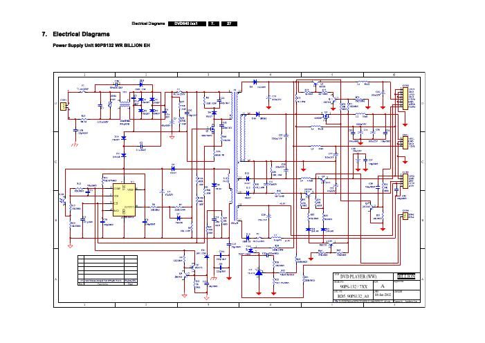 philips dvd 640 schematic