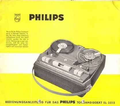 philips el 3515 owners manual