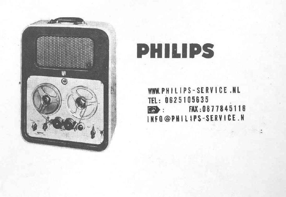 philips el 3530 schematic
