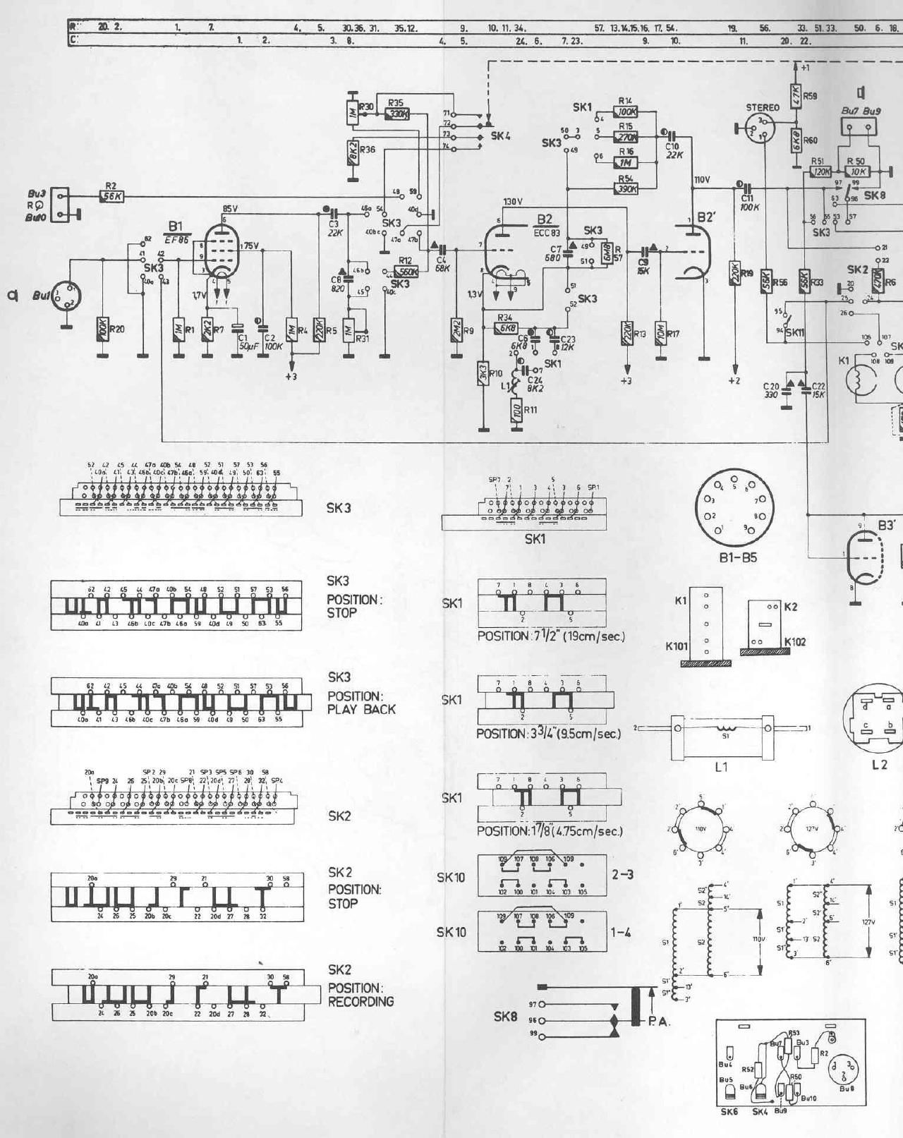 philips el 3542 schematic