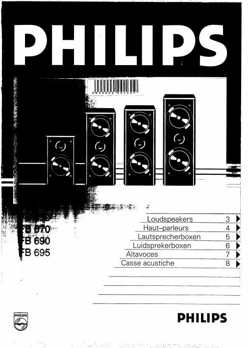 philips fb 650 owners manual