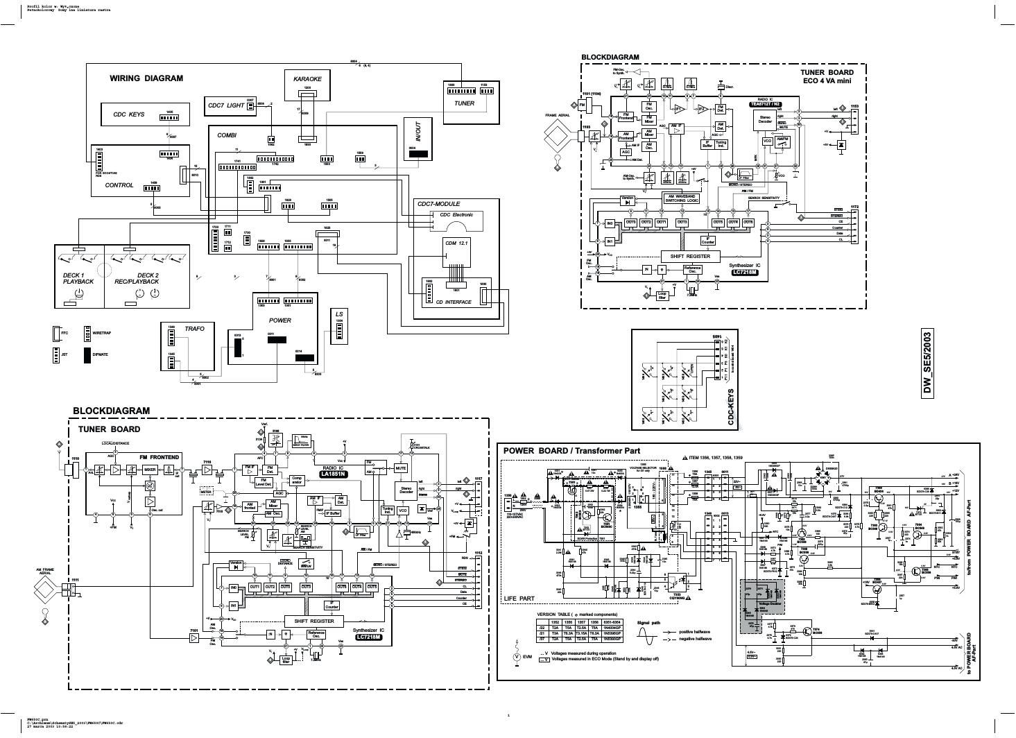 philips fw 650 c schematic