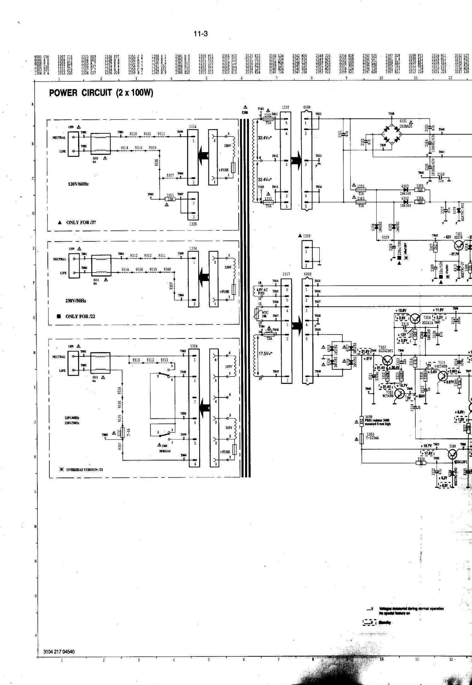 philips fw 750 schematic