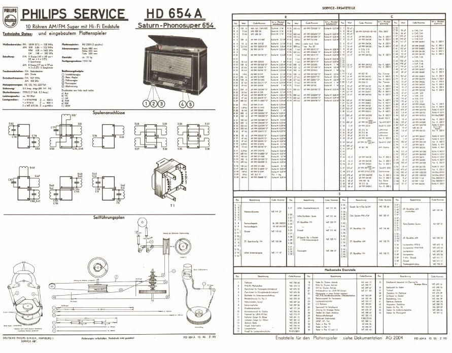 philips hd 654 a service manual