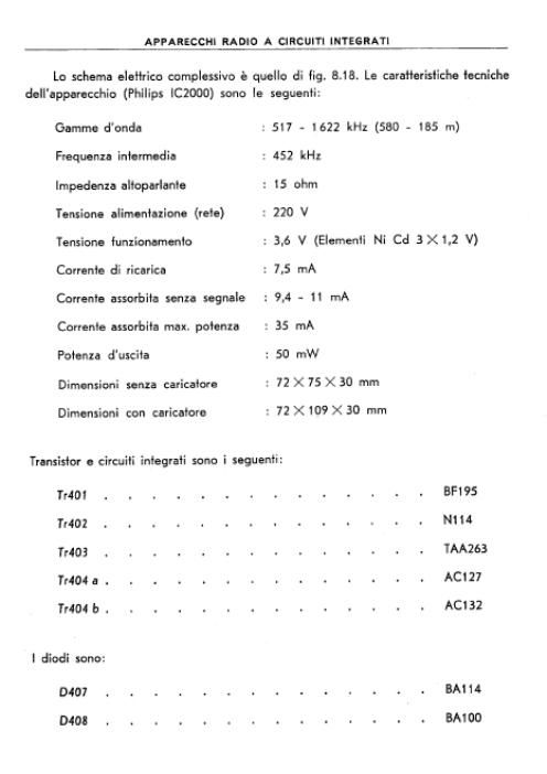 philips ic 2000 components
