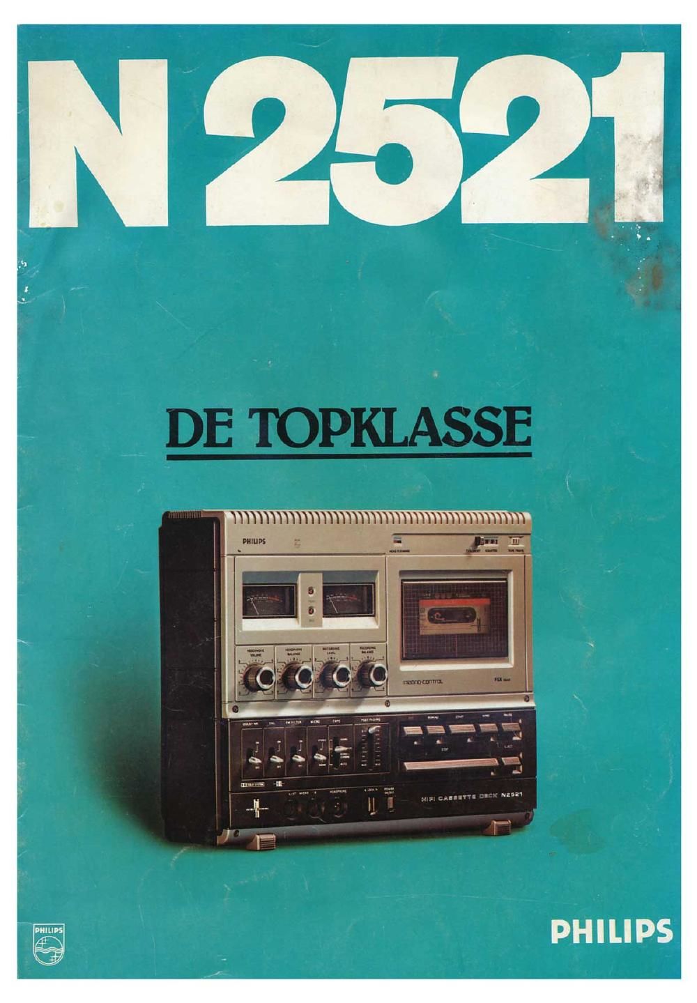 philips n 2521 brochure