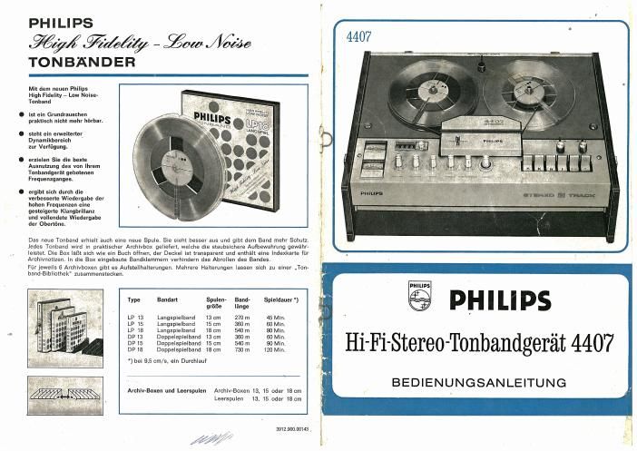 philips n 4407 owners manual