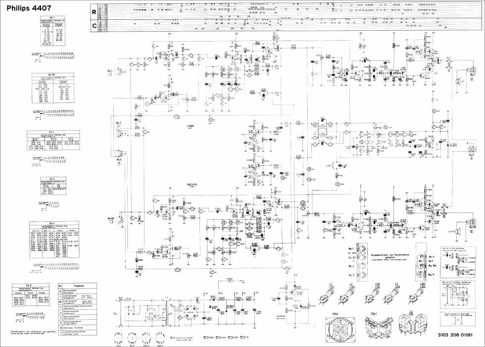 philips n 4407 schematic