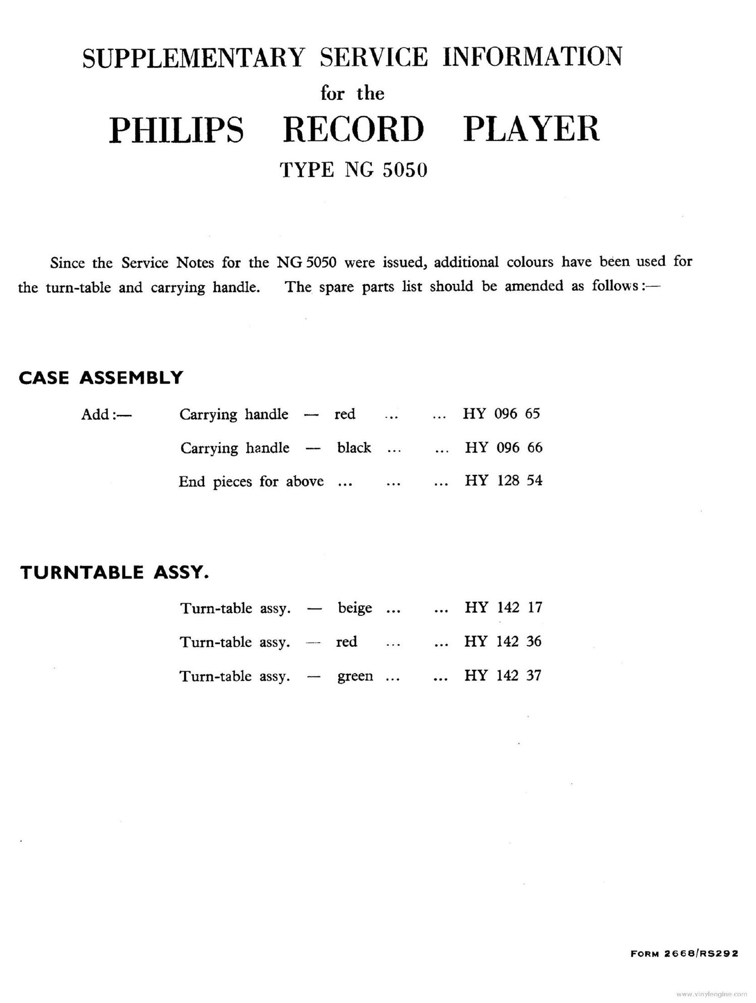 philips ng 5050 service manual part 2