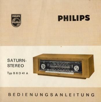 philips saturn stereo bedienungsanleitung