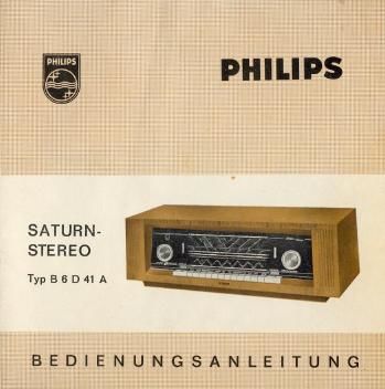 philips saturn stereo bedienungsanleitung