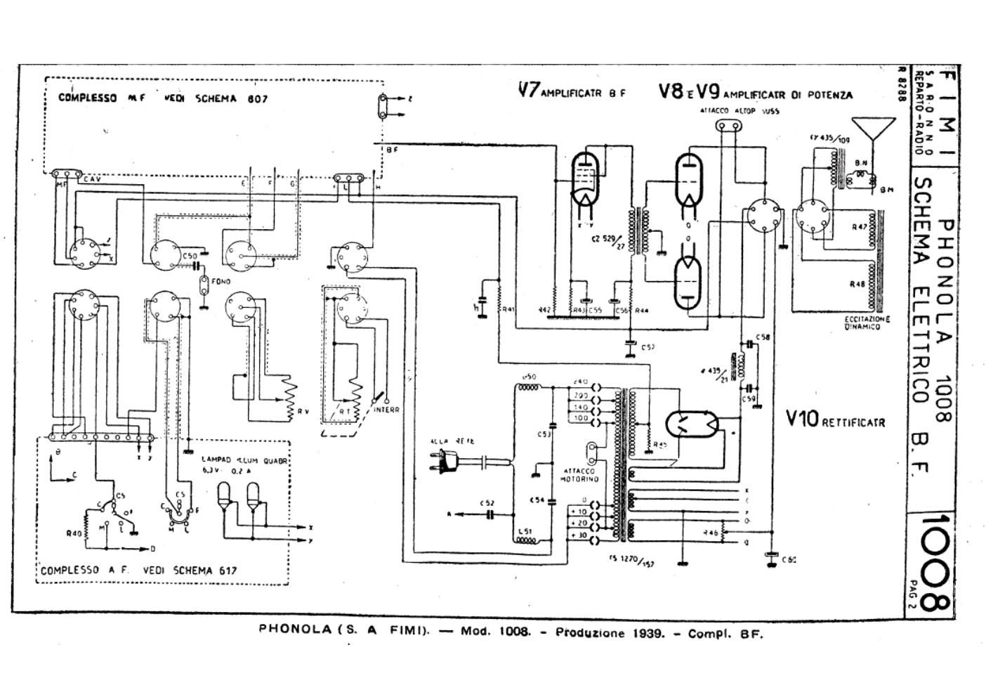 phonola 1008 lf unit