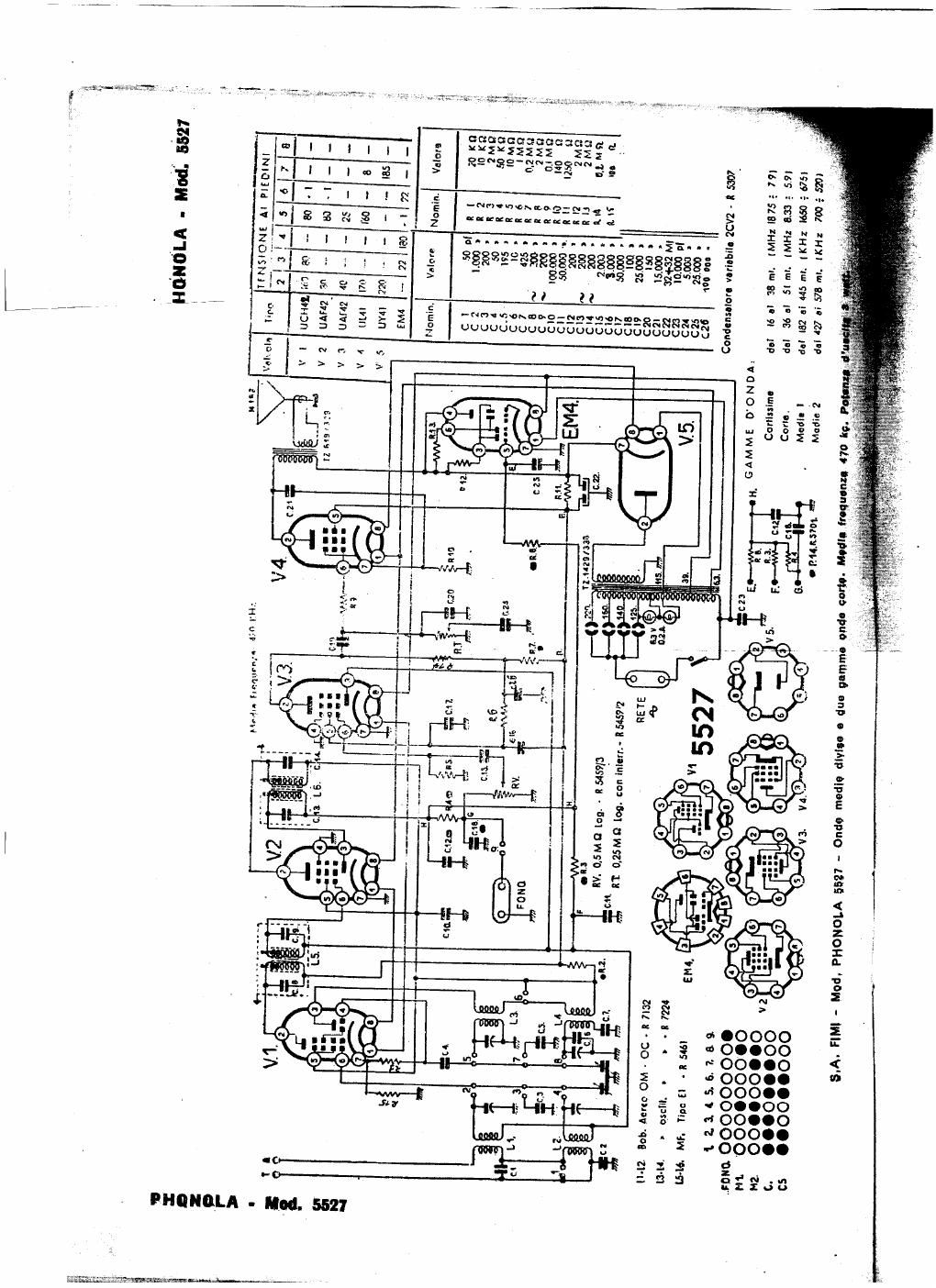 phonola 5527 version