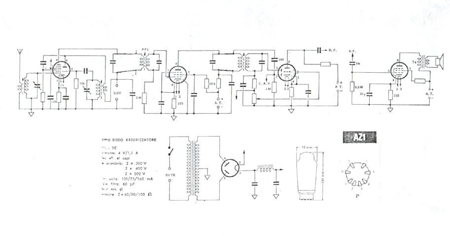 phonola 5529 schematic
